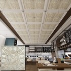 Used Tin Ceiling Tiles  Interior Roof Panels  For Cafe Club Pl50 Dccg 10pcs