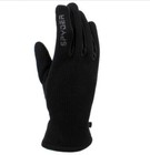 Spyder Gloves Black Leather Palm Stretchable Touch Screen - Size S   M - New
