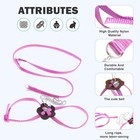 Adjustable Hamster Leash Harness For Ferret Rabbit Rat Mouse Small Pet Lead With