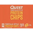  4 Pack  Quest Tortilla Style Protein Chips  Nacho Cheese  1 1oz  1 Ct