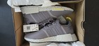 Adidas Nmd_r1 Men   s Sneaker Trace Grey yellow Knit Low Top Lace Up Gx9534