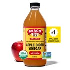 Bragg Organic Apple Cider Vinegar With The Mother  Raw And Unfiltered  16 Fl Oz