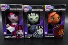 Lot Of 3 Micro Teenies  monster    high 3  Plush Dolls Clawdeen frankie draculaura