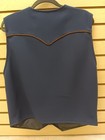 Retired Nice Blue Mens Medium Size Schaefer Outfitter Western Wear Wool Vest