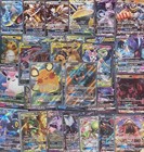 Pokemon Card Lot 100 Official Tcg Cards Ultra Rare Included Ex Gx V Mega   Holos