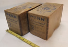 2 Boxes For Vintage Penn International Model 30 Reels  Boxes Only  60-70s  Rough