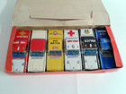 Vintage Koyo Japan 6 Tin Friction Assorted Cars Original Box