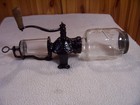  Arcade Crystal   3 Wall Mount Coffee Grinder-catch Cup Not Original - Vg Cond