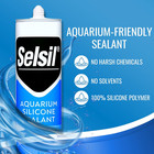 Aquarium Silicone Sealant Clear  High Elasticity  Safe For Fish  100  Solvent Fr