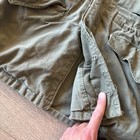 Vintage 40s 50s M1943 Ww2 Field Jacket Size L Green Us Military Faded Distressed