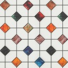 Stained Glass Window Film Geometric Patterns  Fine Frosted Window Clings For    