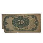 50 Cents Fifth Issue Fractional Note United States