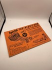 Vintage 1953 How To Operate Lionel Trains And Accessories Lot 110
