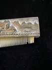 Vintage 1970s Peanuts Snoopy Woodstock Silver Tone Metal Comb Ufs Inc 5 75   