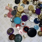 Antique Vintage Buttons Lot 100  Collectible Unique Sewing Crafts 
