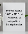Nursery Wall Art Print  Lamb Kids Room Print  Baby Wall Decor Print  797