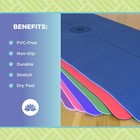 Superlite Tpe Yoga Mat - Mandala Design 6mm X 24   w X 72   l Long Exercise Gym Mat