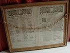 John Speede Radnor - County Of 1610 Described By Christopher Saxon Framed