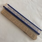 Engineering Instruments Inc  10    Wooden Slide Rule In Original Box Made In Usa