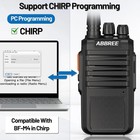 2 Pack Long Range Walkie Talkie 100 Mile Two Way Radio Charge Headset Waterproof