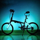 Bicycle Frame Led Light Strip Usb Rechargeable Waterproof 5 Colors Warning Light
