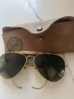 Vintage Pre Ray-ban Aviator Wwii Bausch   Lomb Sunglasses Military