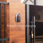 Wasserstein Solar Charger And Mount For Blink Video Doorbell black 