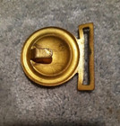 Antique Vintage U s  Naval Officer Belt Buckle Solid Brass Eagle Anchor