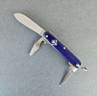 Vintage Camillus Official Bsa Cub Scout 3 Blade Blue Pocket Knife