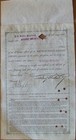 Northern Pacific Railroad Comp  Stock Certificate 1880s - 1890s Green 100 Shares