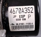 08 09 Mitsubishi Lancer Galant Forti Abs Anti Lock Brake Pump Actuator 4670a352