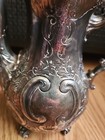 Vintage Epbm Silverplate Teapot With Eagle Finial  Made In England 9 5  Tall