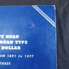 Vintage Whitman Morgan Silver Dollar Coin Folder Album - Used Condition
