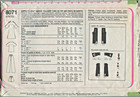 Simplicity Sewing Pattern 8071 Size 14    1977 Tunic  Top  Pants  Shorts  Uncut
