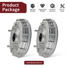 2pcs For Honda Rancher 350 2x4 Trx350tm 2000-2006 Front Brake Drum 44600-hn4-670