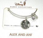 New Alex Ani Bracelet Disney Park Walt Mickey Castle Fireworks Partners Silver