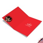 Funny Christmas Greeting Card With  Envelope  -  Merry Christmas Holiday Got Fat