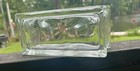 Vintage Glass Block Brick Wavy Glass 3   x3 3 4   x7 1 2    Decorative