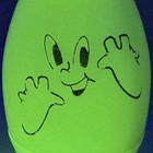 Vtg 1976 Hasbro Ghost Weebles Haunted House Van Glow In The Dark Exc Intact Face