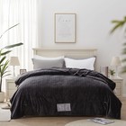 Westinghouse Heated King Size Blanket  Soft Flannel 10 Heating Levels  Charcoal