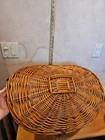 Vintage Large Wicker Garden Gathering Basket  Garden Baskets  Gathering Baskets 