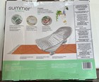 Summer Deluxe Baby Bather Folding Bath Sling  Green  Sink Or Adult Tub Use