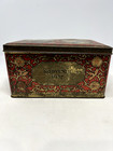 Antique 1937 King Georg Vi   Queen Elizabeth Coronation Collectible Tin