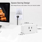 Wifi Dimmer Smart Plug Compatible With Alexa Google Home For Voice Control Mi   