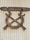 Wwi Us Army Marine Expert Shooting Badge Open Catch Marked Specialty Co L  k   
