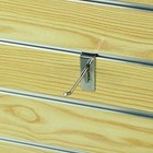 Slatwall Display Panel Hooks Hangers Single Rod Chrome Plated 2 Inch 16 Pcs