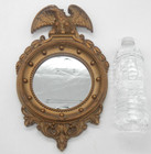 Antique Federal Style American Eagle 13    Frame Mirror Syroco Usa Provenance 1948