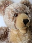 Vintage Steiff 1950s Mohair Zotty Teddy Bear Germany Jointed Growler Brown 22   
