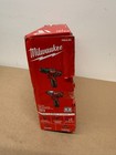 New Milwaukee M12 12v Lithium-ion Cordless Drill Driver Impact Driver Combo Kit