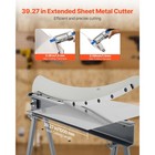 Uimoso 39 In Manual Guillotine Shear Metal Cutter With Stand